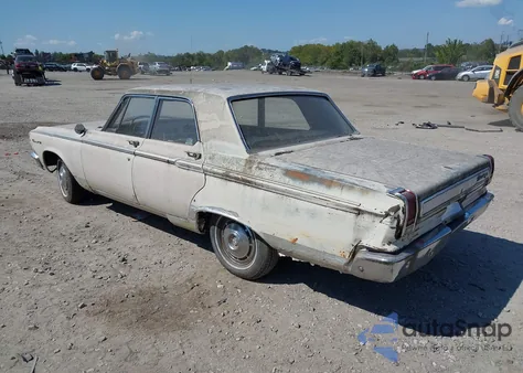 1965 Dodge Coronet из США, поврежденный, VIN W351189813